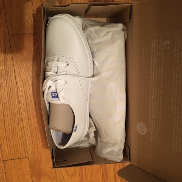Classic Keds White Leather Champion sneakers - NEW